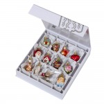 NEW - Inge Glas Glass Ornament - The Bridal Collection - Miniature Set